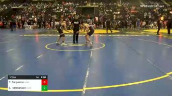 120 lbs Prelims - Evan Hermanson, Aurora Ne vs Corbin Carpenter, Arapahoe