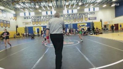 115 lbs Quarterfinal - Elizabeth Pinto, Viera Hammers vs Victoria Smith, Daughters Of Zion