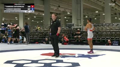 Cons. Round 1 - Farrokh Safaeinejad, Florida vs Connor DeBorde, Minnesota Storm