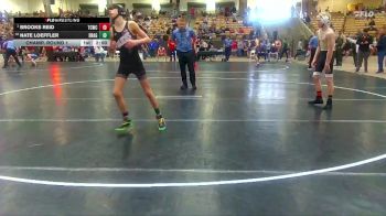 95 lbs Champ. Round 1 - Brooks Reid, White Buffalo Wrestling Academy vs Nate Loeffler, Dragon Wrestling Club