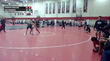 149 lbs Cons. Round 4 - Courkos Kisolueg, Unattached vs Sam Weinberg, Cal Poly Humboldt