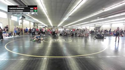 86 lbs 3rd Place - Lincoln Martinez, Moravia vs Colton Cornish, Womelsdorf