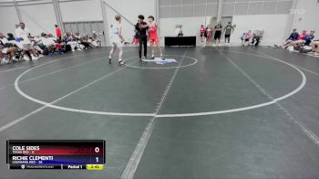 132 lbs Placement Matches (8 Team) - Cole Sides, Texas Red vs Richie Clementi, Louisiana Red