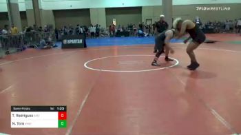 220 lbs Semifinal - Trez Rodriguez, Arizona vs Nelson Toro, Team Kombat