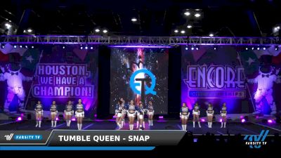 Tumble Queen - Snap [2021 L4 Senior Open - D2 Day 2] 2021 Encore Houston Grand Nationals DI/DII