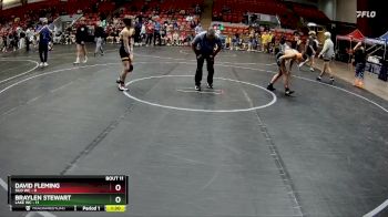 84 lbs Round 4 (6 Team) - Braylen Stewart, Lake WC vs David Fleming, Silo WC
