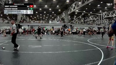 150 lbs Round 6 (8 Team) - Jimmy Goodger, Wrecking Crew Blue vs Karson Yancer, Full Circle