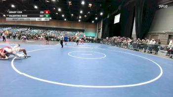 175 lbs Cons. Round 7 - Grady Cox, Lebanon vs Valentino Rios, Foothill