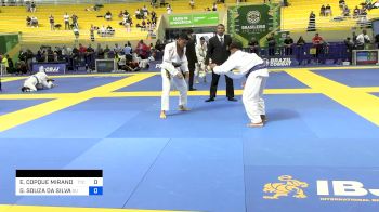 EMERSON COPQUE MIRANDA vs GABRIEL SOUZA DA SILVA 2024 Brasileiro Jiu-Jitsu IBJJF