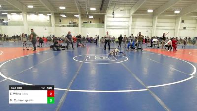 56 lbs Quarterfinal - Emory White, MarcAurele WC vs Mason Cummings, Bristol CT