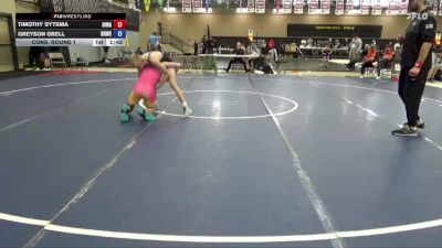 126 lbs Cons. Round 1 - Timothy Sytsma, Iowa vs Greyson Grell, Big Game Wrestling Club