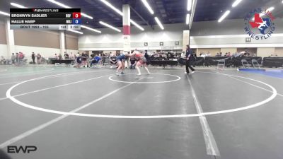 155 lbs Consolation - Bronwyn Sadlier, RGV Wrestling Club vs Hallie Harp, Militia Trained Mat Club