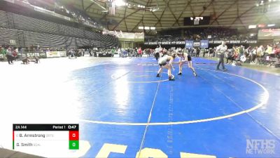 2A 144 lbs Cons. Round 2 - Brock Armstrong, Orting vs Griffin Smith, Squalicum