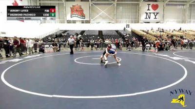 96 lbs Cons. Semi - Dezmond Pacheco, Hilton Jr Cadets Wrestling Club vs Jeremy Lutes, Purple Eagles Wrestling Academy
