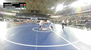 Boys 2A 215 lbs Cons. Round 4 - Theodore Engle, Pullman vs Aiden Eagle, Marysville Pilchuck