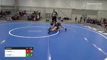 80 lbs Prelims - Kylee Smith, Cowgirls Black vs Amerie Kraft, OK Supergirls Blue