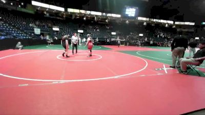 235 lbs 5th Place Match - Teagan Flynn, MEN1 vs Alayni Ayers, NOCA