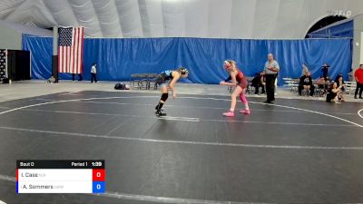 119-127 lbs Round 5 - Ava Sommers, Lady Warriors Wrestling Club vs Iris Case, N/A