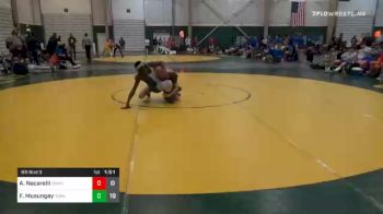 138 lbs Prelims - Angelo Nacarelli, Omaha Gross vs Franklin Musungay, York High School