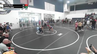 125 lbs Cons. Semi - Aanye Tellez, Mayfair vs Kimberly Pena, 951 Wrestling Club
