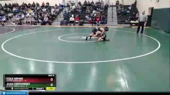 126 lbs Round 1 (16 Team) - Juan Hernandez, El Paso Pebble Hills vs Cole Armer, Austin Vandegrift