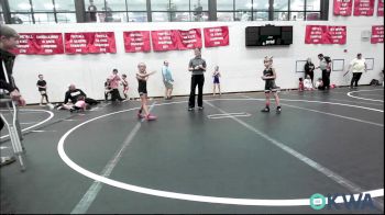 52-57 lbs Rr Rnd 3 - Makinleigh Mock, Blackwell Wrestling Club vs Piper Norrell, Prime Wrestling