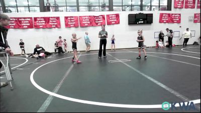 52-57 lbs Rr Rnd 3 - Makinleigh Mock, Blackwell Wrestling Club vs Piper Norrell, Prime Wrestling
