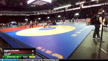 138 lbs Cons. Round 3 - Gus Ray, Tonasket vs Samual Baldwin, Blaine