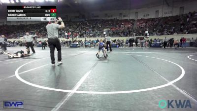 60 lbs Consi Of 4 - Maverick Spencer, Keystone Kids Wrestling Club vs Cutter Bledsoe, Woodland Wrestling Club