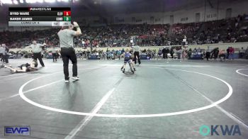 60 lbs Consi Of 4 - Maverick Spencer, Keystone Kids Wrestling Club vs Cutter Bledsoe, Woodland Wrestling Club