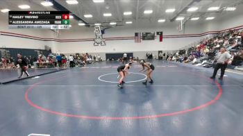 125 lbs Round 4 - Alessandra Amezaga, El Paso Franklin vs Hailey Trevino, Rockwall
