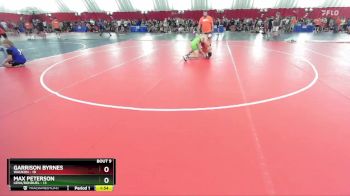 150 lbs Round 3 (6 Team) - Garrison Byrnes, Waukon vs Max Peterson, Lena/Bonduel