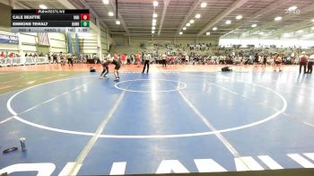 120 lbs Rr Rnd 2 - Cale Beattie, Indiana Outlaws Blue vs Emmons Tewalt, Hanover Hawkeye