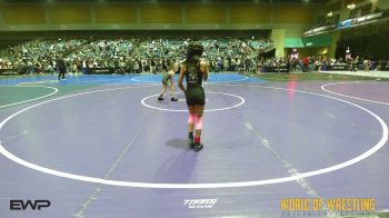 54 lbs Quarterfinal - Amia Lopez, Savage House Wrestling Club vs Mattie Wakefield, Relentless Wrestling