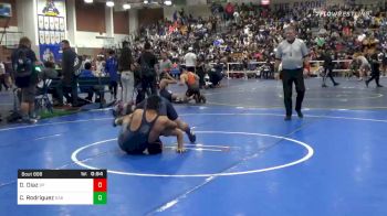 182 lbs Consolation - Diego Diaz, Bellarmine Prep vs Chris Rodriguez, Gabrielino