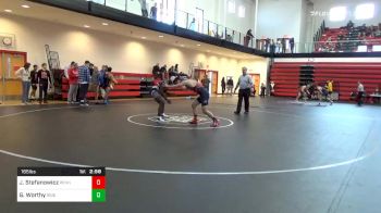 165 lbs Consolation - Jake Stefanowicz, Penn vs George Worthy, Rider