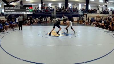 106 lbs Semis & 3rd Wb (16 Team) - Emerson Hill, Troup vs Grayson Richards, West Laurens