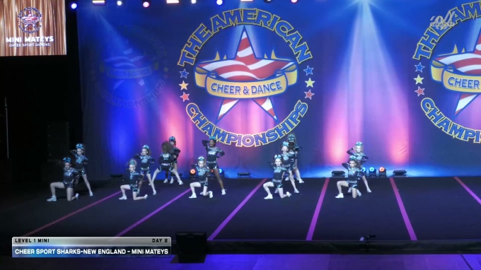 Cheer Sport Sharks-New England - Mini Mateys [2026 L1 Mini Day 2] 2026 ...