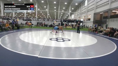 100 lbs Skylar Azziz, California Gold vs Raylynn Robinson, Florida