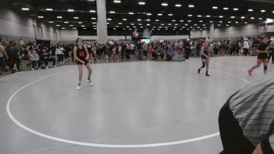 100 lbs Quarters - Kylie Kinserdahl, Excel vs Addison Judy, WWC Wrestling