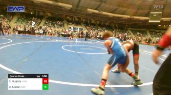 90 lbs Quarterfinal - Jace Keim, Wagoner Takedown Club vs Mathias Aragon, Verdigris Youth Wrestling