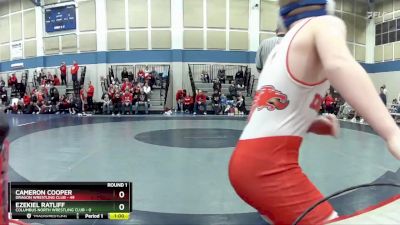 90 lbs Round 1 (4 Team) - Landon Burkett, Dragon Wrestling Club vs Collin Roberts, Columbus North Wrestling Club