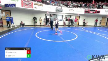 78-82 lbs Rr Rnd 2 - Liberty Hunt, Heat vs AJ Minor, Woodland Wrestling Club