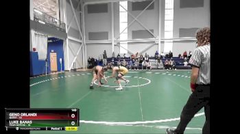 140 lbs Round 1 (16 Team) - Geno Orlandi, Quest vs Luke Banas, Team Gotcha