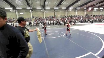 98 lbs Quarterfinal - Chase Osborn, Cornerstone Wrestling Club vs Hailee Rentz, Rez Wrestling Club