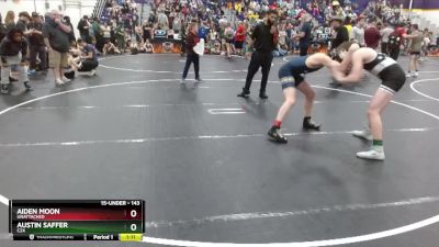 143 lbs Round 1 - Austin Saffer, C2X vs Aiden Moon, Unattached