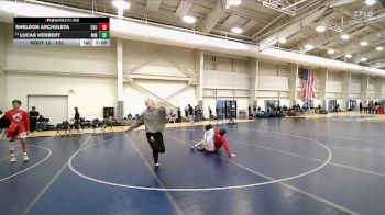 120 lbs Champ. Round 1 - Sheldon Archuleta, Central Grand Junction vs Lucas Herbert, Maple Mountain