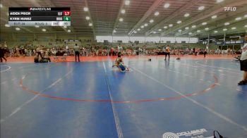 85 lbs Rr Rnd 3 - Oliver Gliem, Warhawks vs Levi VanAllman, 4M Strength