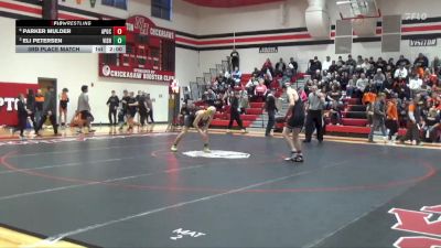 157 lbs 3rd Place Match - Parker Mulder, AP-GC vs Eli Petersen, Vinton-Shellsburg