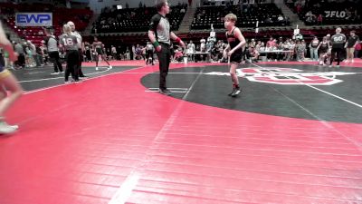 70 lbs Semifinal - Michael Robison, Sperry Wrestling Club vs Brinley Leyba, Team Tulsa Wrestling Club